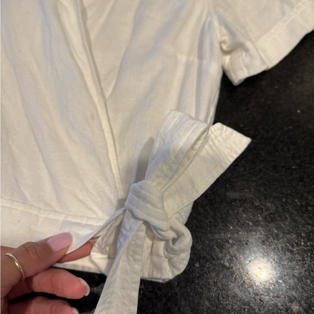 Button Down Wrap Top - image 7